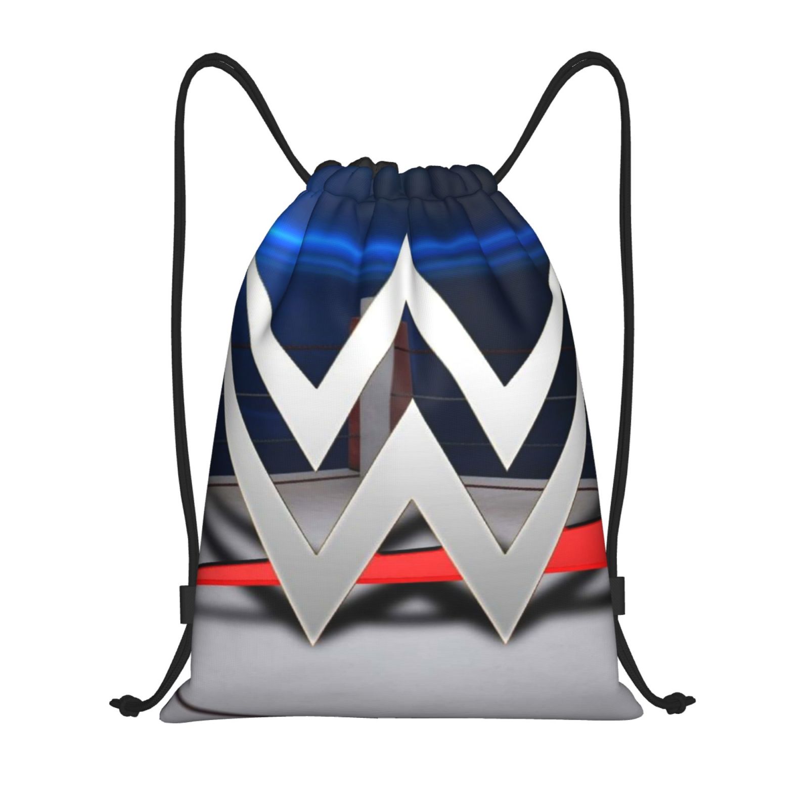 Wwe Drawstring Bag Sports Fitness Bag Waterproof Rope Bag For Training Traveling Hiking Gym Sackpack String Bag For Women Men Small